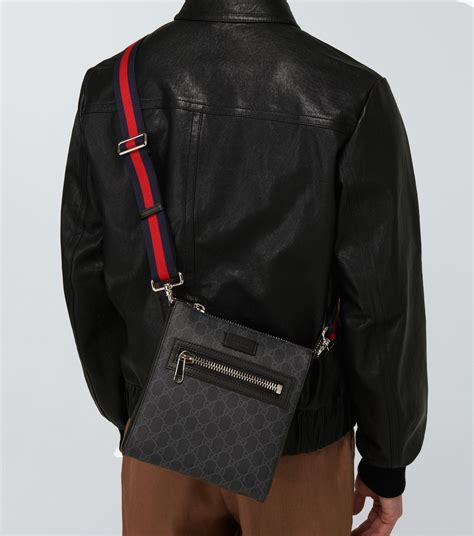 gucci messenger bag strap|authentic gucci messenger bag.